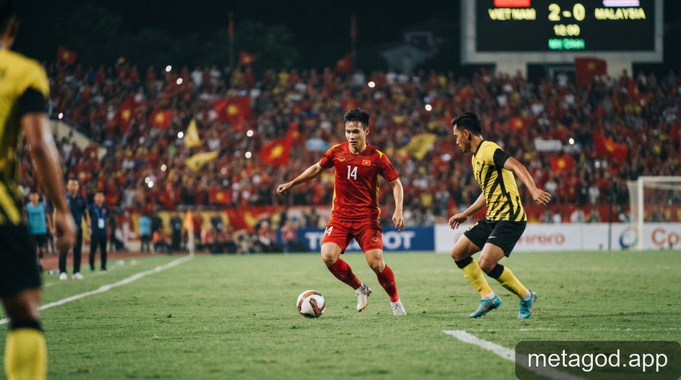 Việt Nam vs Malaysia: Lợi thế 2-0 và bài toán chiến thuật tại Mỹ Đình