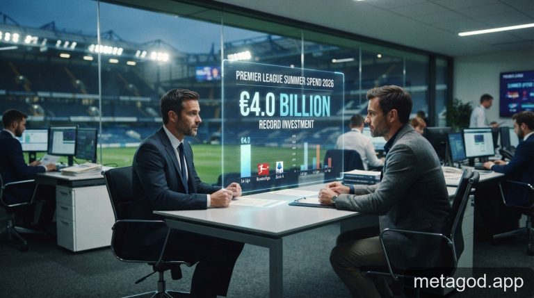 Kỳ chuyển nhượng hè 2026: Premier League thiết lập 'đế chế' tài chính với kỷ lục 4 tỷ euro